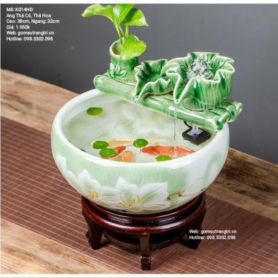 ANG THẢ CÁ, THẢ HOA, TRỒNG SEN CẢNH - SẢN PHẨM TRANG TRÍ NHÀ CỬA CAO CẤP